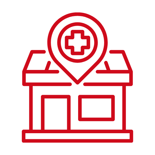 Clinics & Hospitals icon - YouTube Ads Management Company in Amritsar 